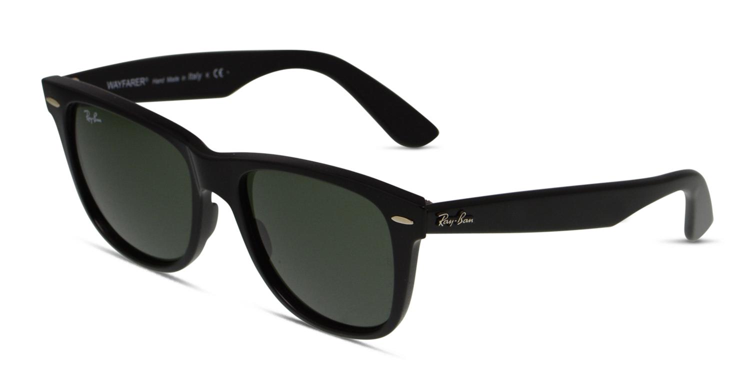 RayBan 2140 Wayfarer Classic Large Black Prescription Sunglasses