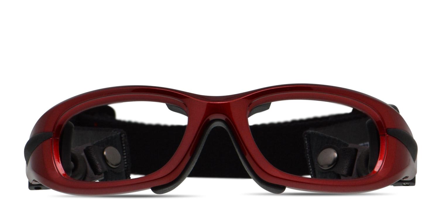 Progear Eg M1021 Red Black Prescription Eyeglasses