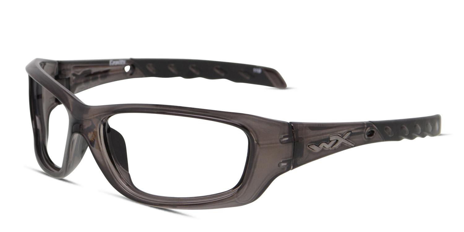 Wiley X Gravity Brown/Clear Prescription Eyeglasses