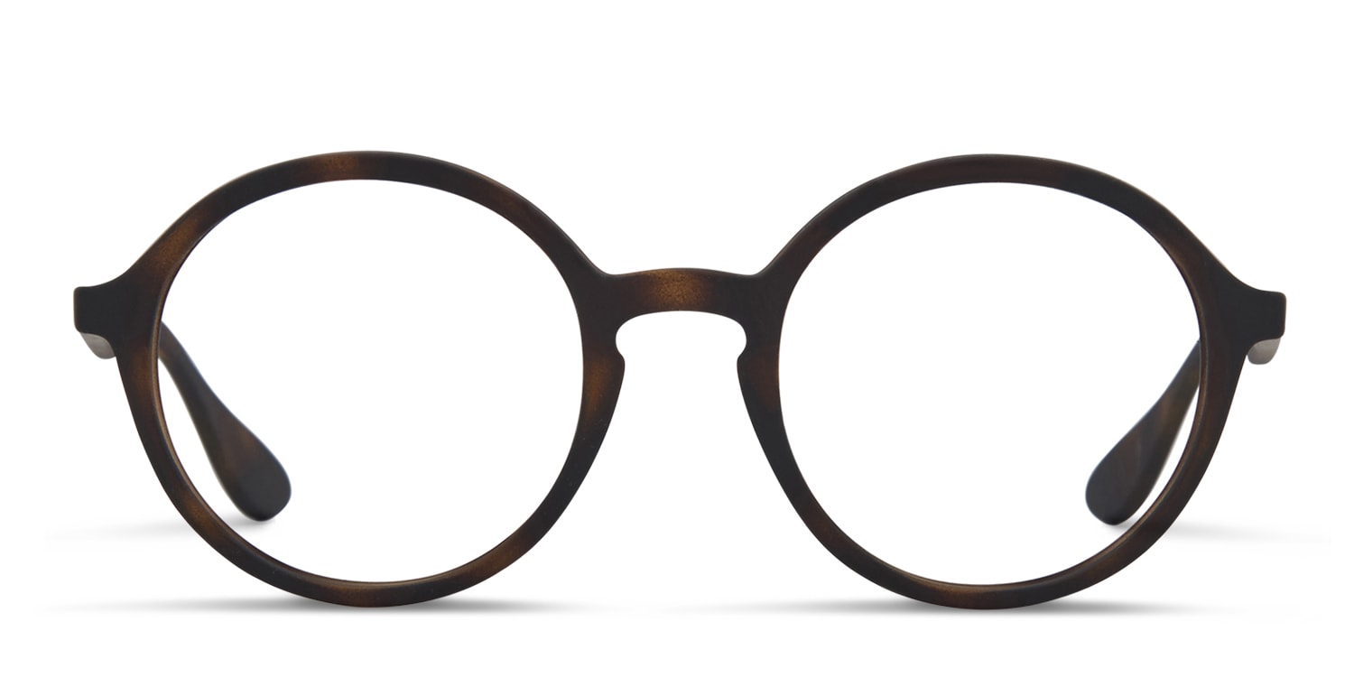 Ray Ban Rx7075 Tortoise Prescription Eyeglasses