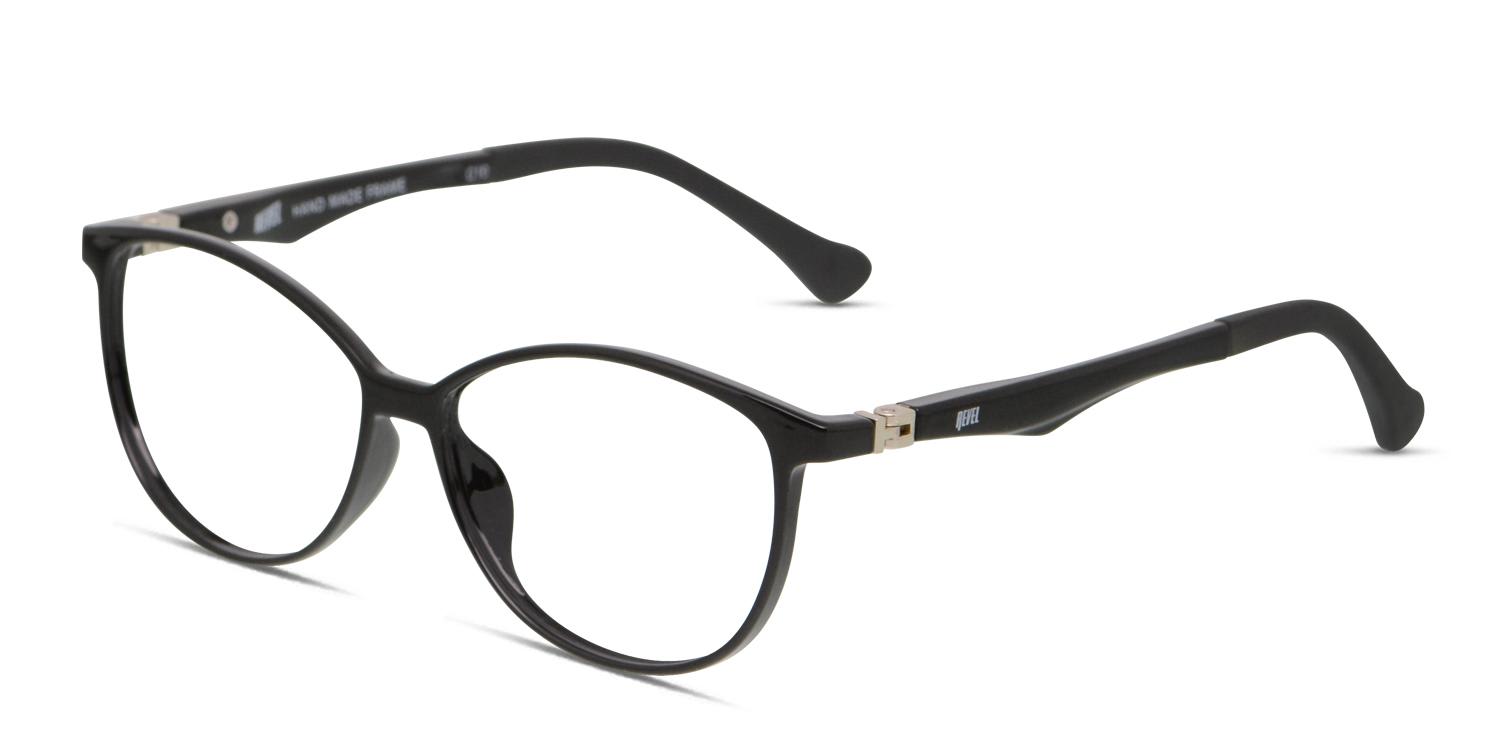 revel branya kids shiny black prescription eyeglasses revel branya kids shiny black prescription eyeglasses