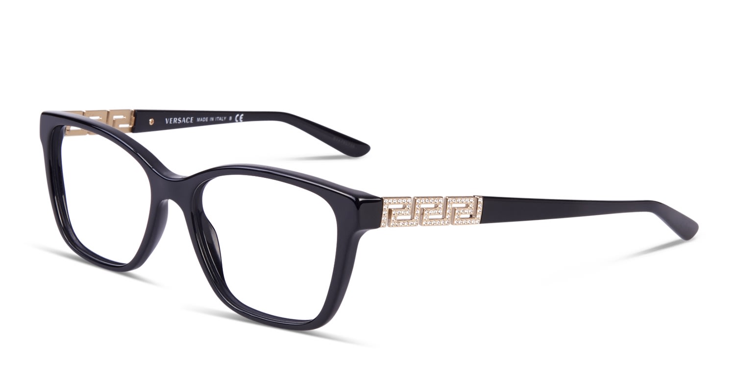 Versace 0VE3192B Black Prescription Eyeglasses