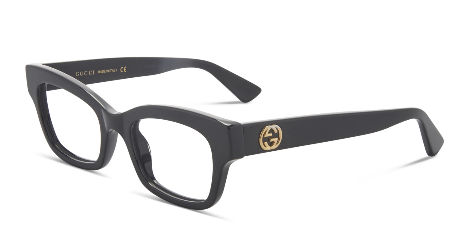 Gucci Gg0031o Black Prescription Eyeglasses 