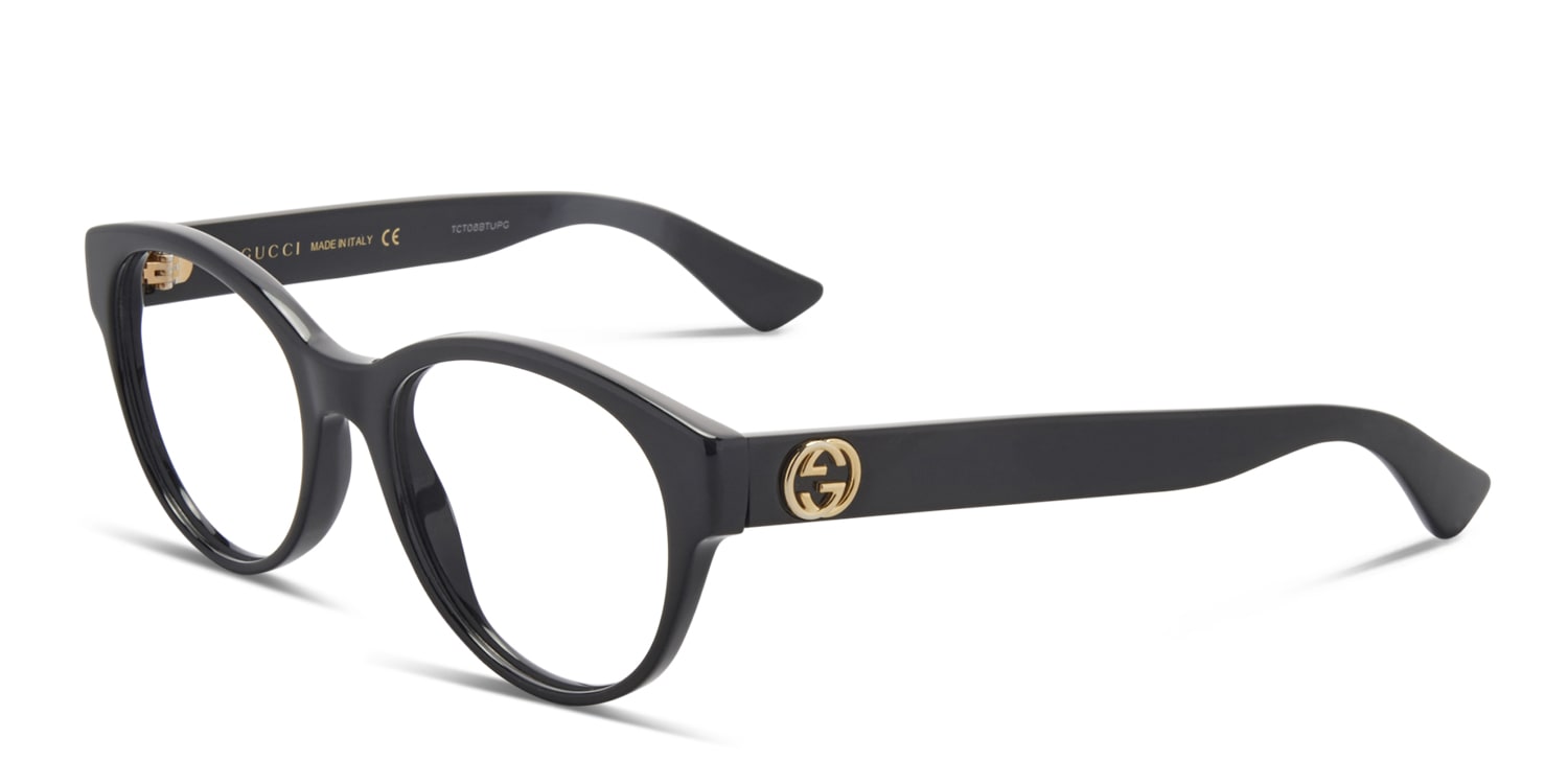 Gucci GG0039O Black Prescription Eyeglasses