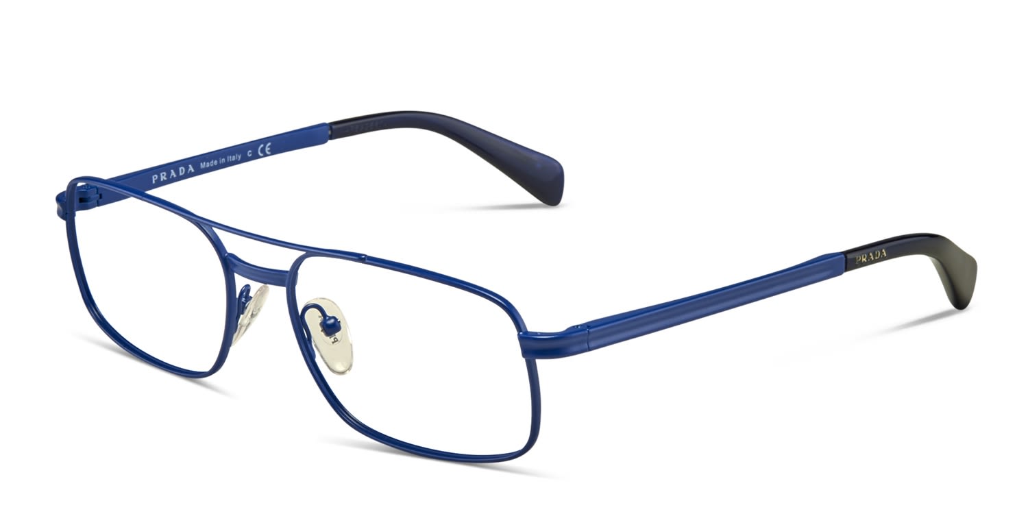 Prada PR 62NV Blue Prescription Eyeglasses