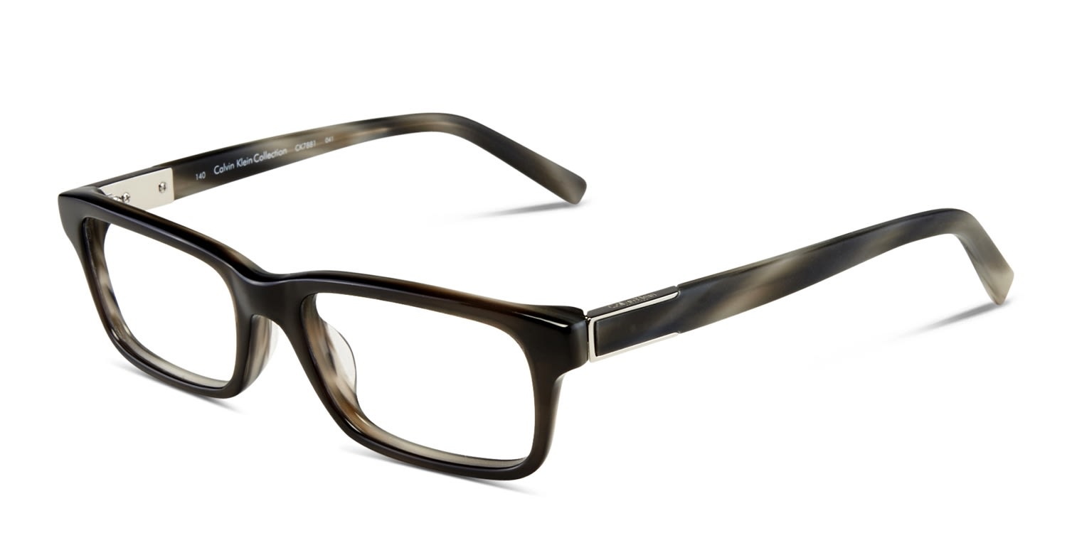 Calvin Klein CK7881 Brown w/Gray Prescription Eyeglasses