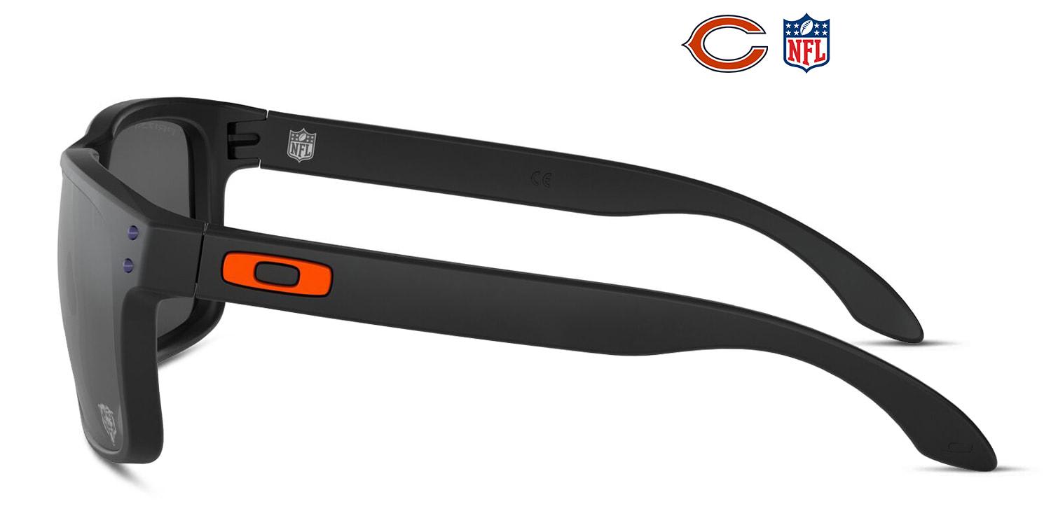 Oakley OO9102 Chicago Bears Holbrook black frame with PRIZM black