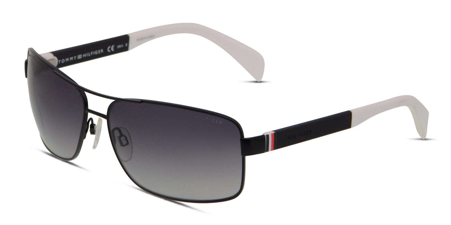 Tommy Hilfiger TH1258/S Black/White Prescription Sunglasses