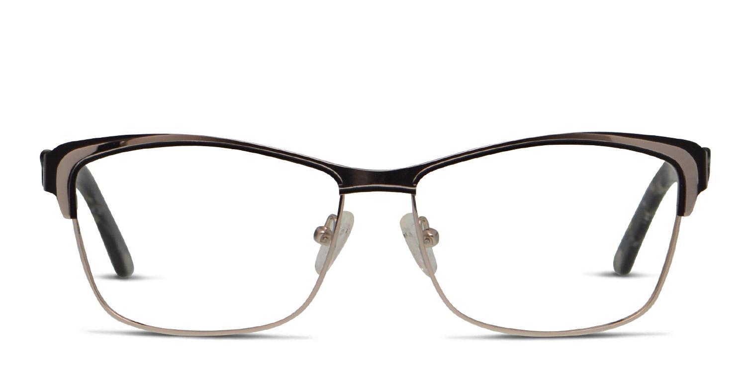 Kelleigh Black w/Silver Prescription Eyeglasses