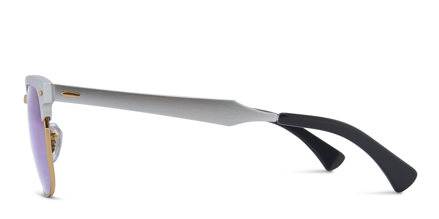 Ray-Ban 3507 Silver w/Gold Prescription Sunglasses
