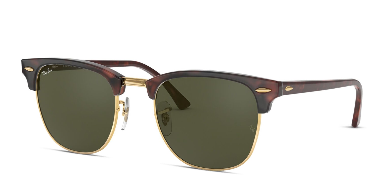 ray ban clubmaster gold