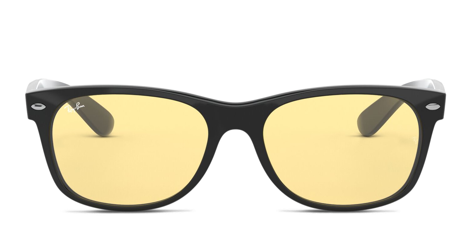 Ray-Ban RB2132F New Wayfarer Black , Yellow
