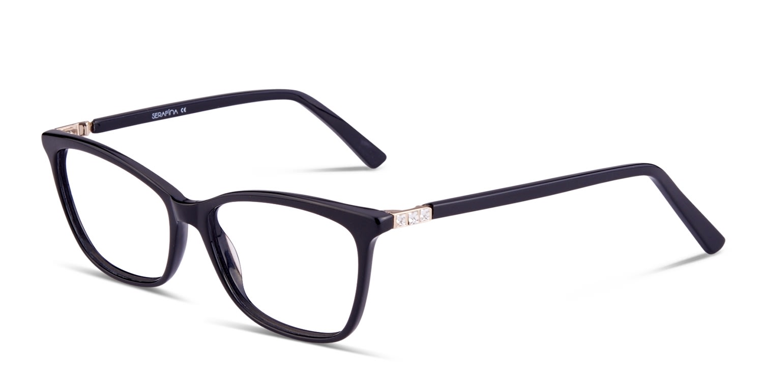 Manhattan Black Prescription Eyeglasses