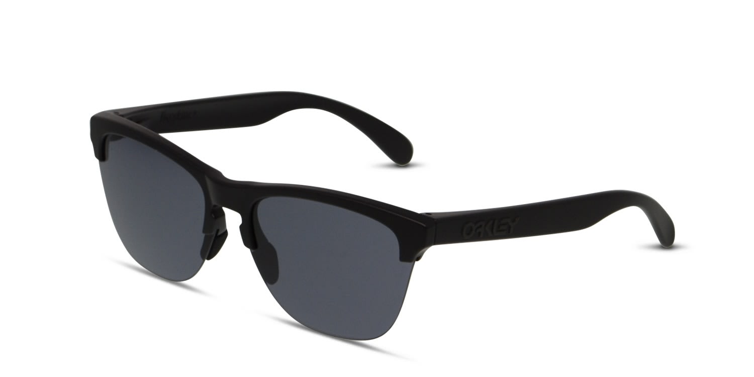 The Oakley Frogskins Lite is a semi-rimless frame, a refreshing take on the iconic style 