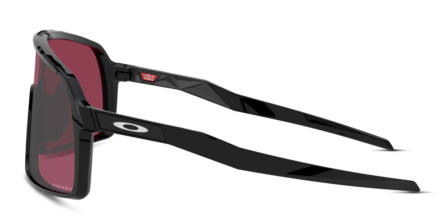 Oakley OO9406 Sutro black frame with PRIZM snow black iridium lenses. Lenses provide 100% UV 