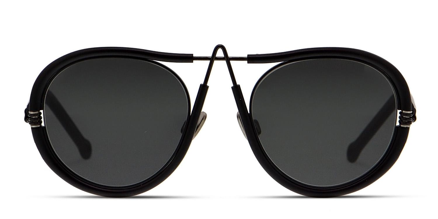 PQ By Ron Arad Liverpool Street Black Prescription Sunglasses