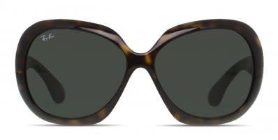 Ray-Ban RB4068 Shiny Black Prescription Sunglasses - 50% Off