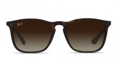 Ray-Ban RB4147 Boyfriend Black/Brown Sunglasses