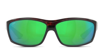 Costa Del Mar 6S9048 Mag Bay tortoise frame with green mirrored 580p lenses. Lenses provide 100 UV protection