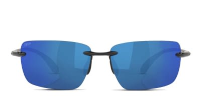 Costa Del Mar 6S6009 Turret gunmetal frame with blue mirrored 580p