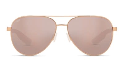 Costa Del Mar 6S6003 Piper pink gold frame with copper silver mirrored lenses. Lenses provide 100 UV protection