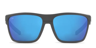 Costa Del Mar 6S9055 Motu black frame with blue mirrored 580g lenses. Lenses provide 100 UV protection