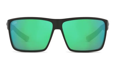 Spy Frazier Matte Black, Green Prescription Sunglasses - 50% Off