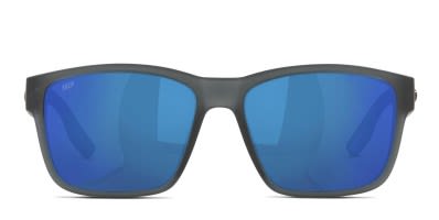 Costa Del Mar 6S9069 Remora gray frame with blue mirrored 580p lenses. Lenses provide 100 UV protection