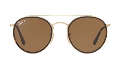 Ray-Ban RB3648M The Marshal II Tortoise/Gold/Green Sunglasses