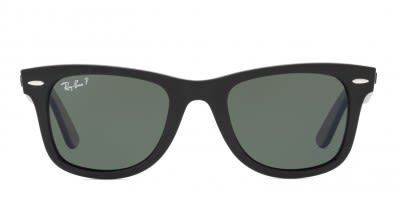 Ray Ban RB2140 Wayfarer Shiny Black Prescription Sunglasses 50 Off Lenses