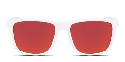 Oakley OO9245 Frogskins (A) White, Red Sunglasses