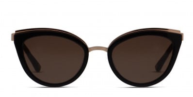 Tory Burch TY6061 Black w Gold Prescription Sunglasses
