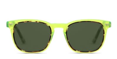 Muse Zinger Yellow, Clear, Tortoise Prescription Sunglasses - 50% Off Lenses