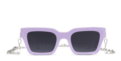 NEW CELINE SUNGLASSES CL40198F 78A WOMEN LILAC SQUARE CL 40198F 78A Celine CL40198F Purple Prescription Sunglasses main image 4