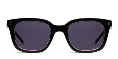 Karen Walker Harvest Hybrid Shiny Black Prescription
