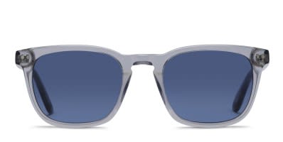 REVEL Women\'s Smoke Gray Frame Sunglasses with Blue Lenses Revel Slater Blue, Silver Prescription sunglasses main image 2