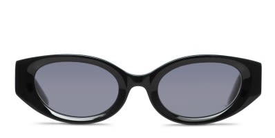 Le Specs Work It Shiny Black Prescription Sunglasses display picture 2