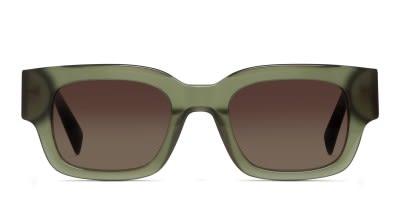 【美品】セリーヌ CL41805/S セルフレームサングラス 54□23-145 Celine CL41805/S Clear Olive Prescription Sunglasses