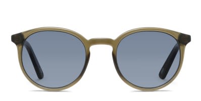 Hugo Boss 1190/S green frame with solid grey lenses. Lenses