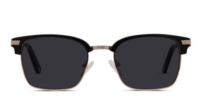Versace VE4447 Black, Gold Prescription Sunglasses - 50% Off Lenses
