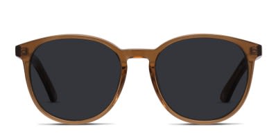 ラクトレンズ　ナチュラルラボ Ottoto Raskin Clear Orange Prescription Sunglasses - 50% Off Lenses
