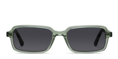 Muse Brin Clear Teal Prescription Sunglasses - 50% Off Lenses