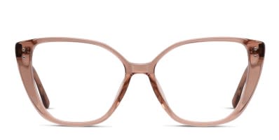 ●ONE BRILLIANT● KhloeOB499Crystal Orange Khloe-OB499-Cryst Chloe CH0011O Orange, Clear Prescription Eyeglasses