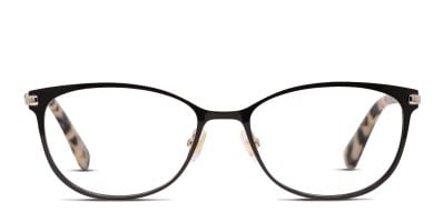 Kate Spade Eyeglasses Frame Jaydee Black Gold/Tortoise Cat Eye 140 Hard Case Kate Spade Womens Eyeglass Jaydee Black Tortoise 51-16-140  main image 4