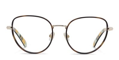 【GIVENCHY】　GV0120　［RHL（Black x Gold）］1個 Givenchy GV0120 Black/Gold Eyeglasses | Includes FREE Rx Lenses