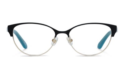 Kate Spade Brieana Black/Gold Eyeglasses | Includes FREE Rx