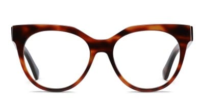 Chloe CH0124O Tortoise, Orange Prescription Eyeglasses
