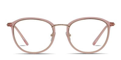 Muse Marie Clear/Pink Eyeglasses | Includes FREE Rx Lenses
