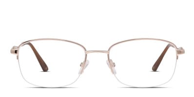 Chloe CE2121 Beige w/Silver Eyeglasses | Includes FREE Rx Lenses display picture 3