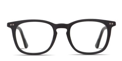 Muse Kenyon Shiny Black Eyeglasses | Includes FREE Rx Lenses